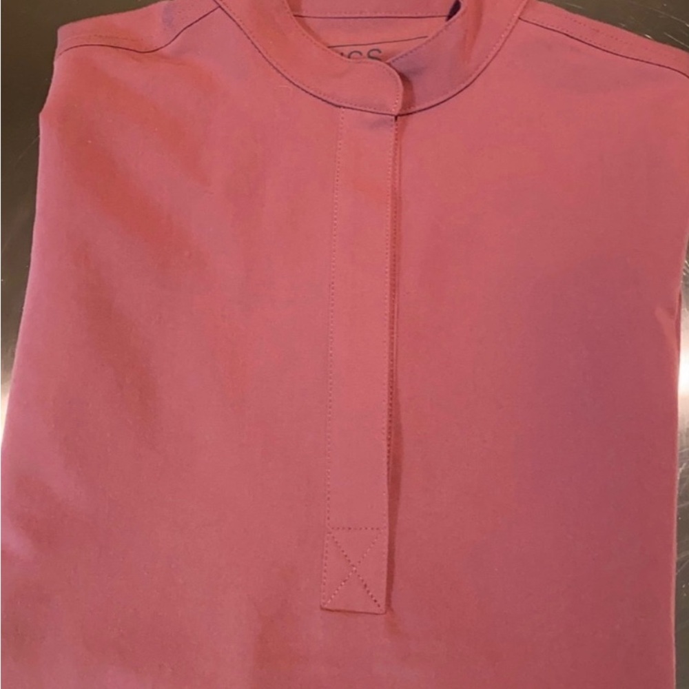 FIGS Mauve Rafaela- Oversized Scrub Top XXS
